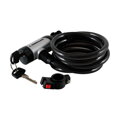 LONGUS Lock EXTREME 10/1800mm spiral+holder silver