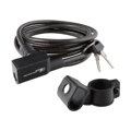 LONGUS Lock SE 6/1200mm spiral+holder black