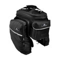 LONGUS Pouch INCREASER for carrier 7.8L side pockets black