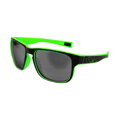 HQBC Glasses TIMEOUT black/reflective green