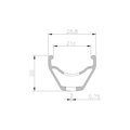 MACH1 Rim 5.20 SL 27.5 32H TLR black 510g