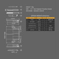 LONGUS Headset AL/FE A-H 28.6 black semi-integrated