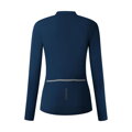 SHIMANO Jersey women's KAEDE THERMAL LONG blue