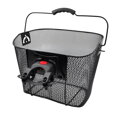 LONGUS Basket for handlebars mesh with quick release