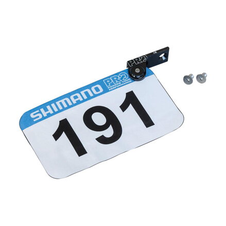 PRO Number holder under the saddle