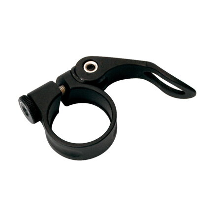 LONGUS Seatpost clamp AL 31.8mm with QR black