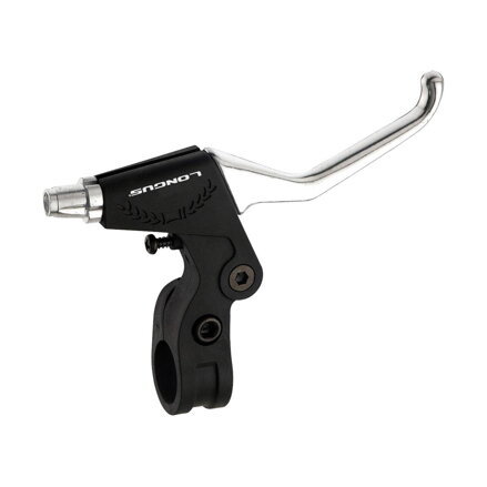 LONGUS Brake levers AL/PP V-Brake 3 fingers black pair