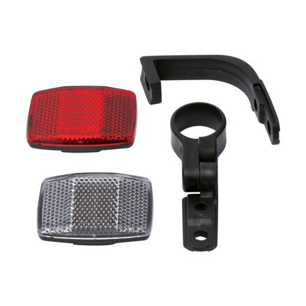 LONGUS Reflectors front+rear set for bicycle