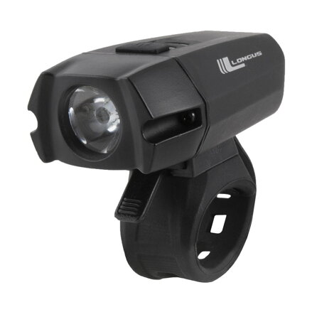 LONGUS Light XPG 400 front LED/6f USB, 400lm, black
