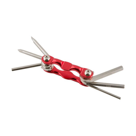 LONGUS Tool set WAVE 6 red