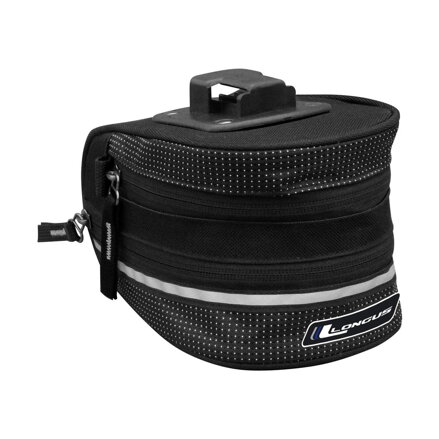 LONGUS Pouch EXPAND QR under-seat 1.9/2.8L black expandable