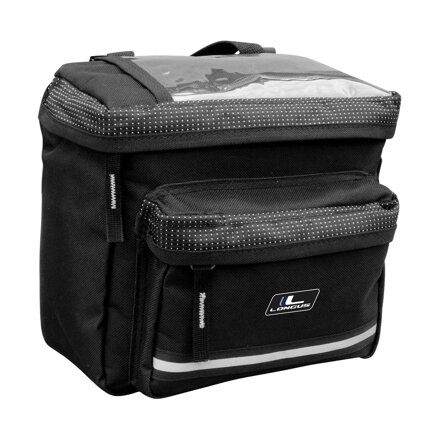 LONGUS Pouch BAR M on handlebars 3.9L black Velcro
