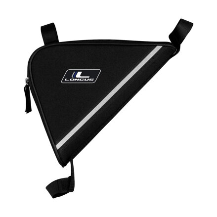LONGUS Bag TRIPEAK frame 1.0L black reinforced