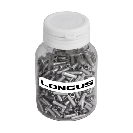 LONGUS Cable end AL silver can /500pcs