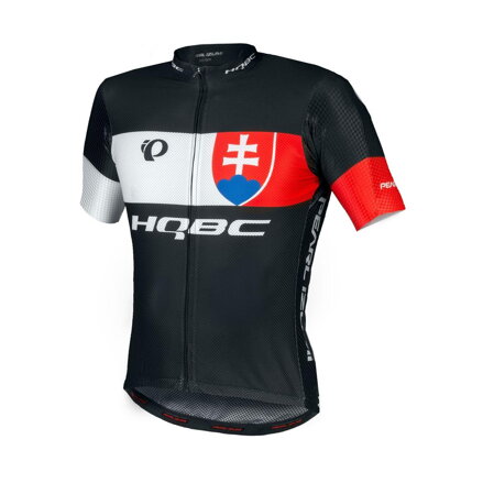 HQBC Jersey QPI SK TEAM short sleeve black/red