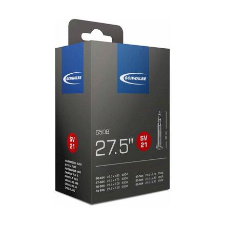 SCHWALBE Tube SV21 27.5x1.50/2.40 40mm (40/62 584) 205g