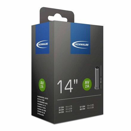 SCHWALBE Tube AV2A 14x1.75/2.10 40mm (47/60-254) 85g