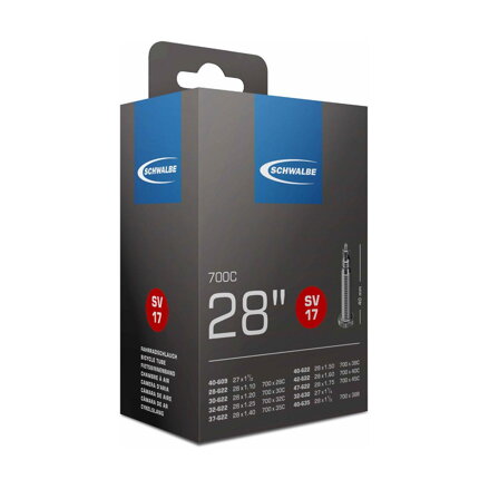 SCHWALBE Tube SV17 700x28/45C FV 40mm (28/47-622) 150g