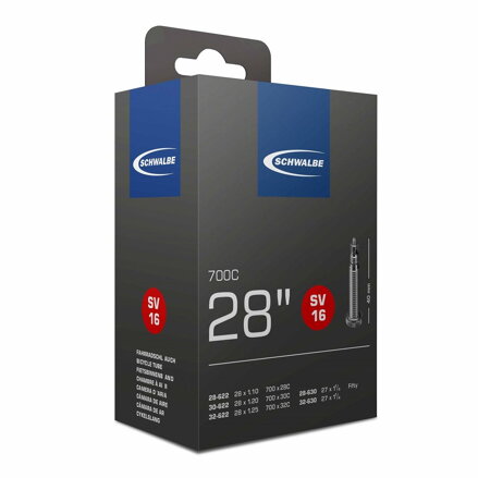 SCHWALBE Tube SV16 700 28/32-622/630 EK 40mm 135g