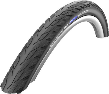 SCHWALBE Tire SILENTO (42-622) 28x1.60 700x40C Active 50EPI K-Guard 620g Black reflective