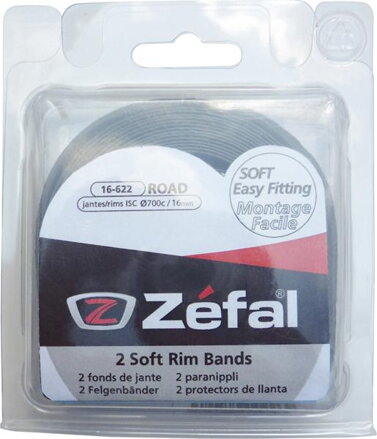 ZÉFAL Rim tape road 28/18mm, gray, 2pcs
