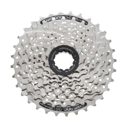 SHIMANO Cassette CS-HG41 8-speed 11-34 teeth silver