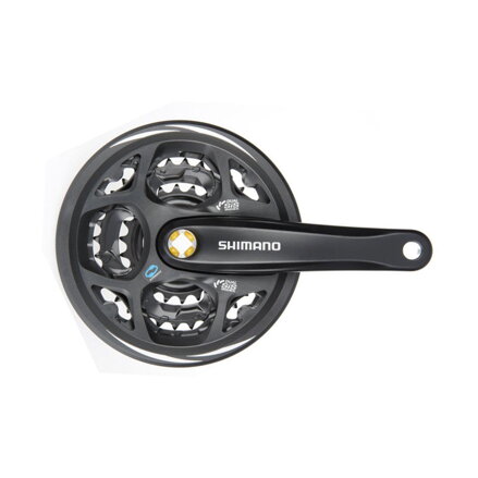 SHIMANO Crankset Altus FC-M311 170mm 42/32/22 teeth 7/8-speed black with square taper cover
