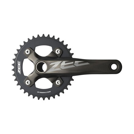 SHIMANO Crankset ZEE FC-M640 165mm (68/73mm) 10-speed black HTII bearing