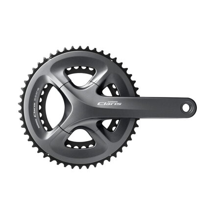 SHIMANO Crankset CLARIS FC-R2000 175mm 50/34 teeth without cover 8-speed. two-piece without bearing