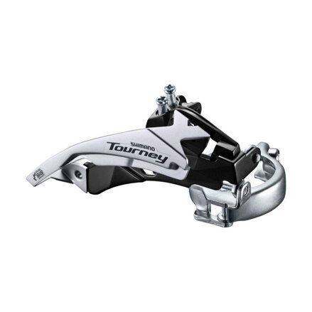 SHIMANO Front Derailleur Tourney FD-TY500 3x6/7/8-speed uni pull Top Swing (34.9/31.8/28.6mm) 42 teeth