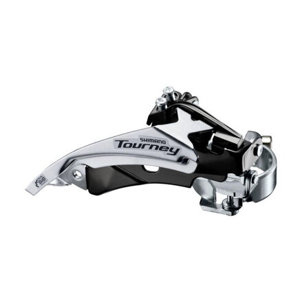 SHIMANO Front Derailleur Tourney FD-TY510 3x6/7/8-speed uni pull Top Swing (34.9/31.8/28.6mm) 48 teeth