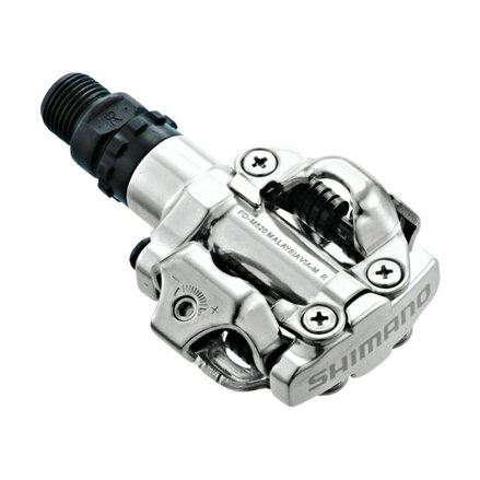 SHIMANO Pedals MTB PD-M520 SPD silver + cleats SM-SH51