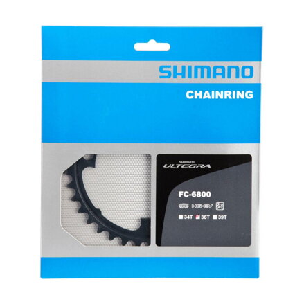 SHIMANO Chainring 36 teeth FC-6800 Ultegra black 110mm