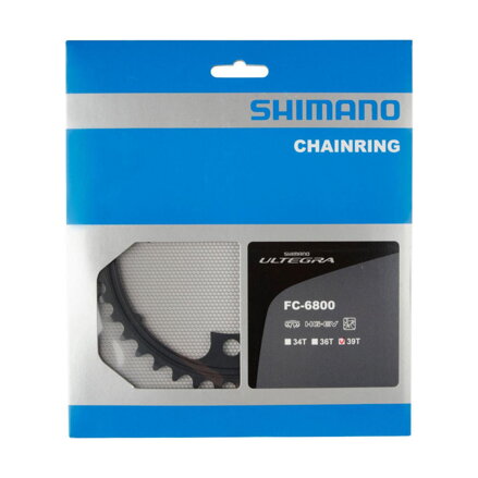 SHIMANO Chainring 39 teeth FC-6800 Ultegra black 110mm