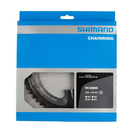 SHIMANO Chainring 52 teeth FC-6800 Ultegra black 110mm