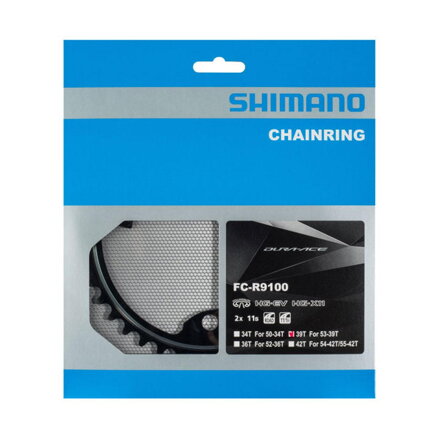 SHIMANO Chainring 39 teeth FC-R9100 Dura Ace black 110mm