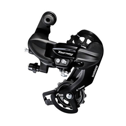 SHIMANO Derailleur Tourney TY300 6/7-speed without hanger OEM