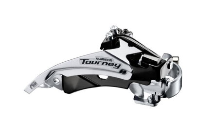 SHIMANO Front Derailleur Tourney FD-TY500 3x6/7/8 speed uni pull Top Swing (34.9/31.8) 42 teeth