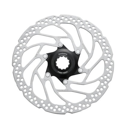 SHIMANO Brake disc SM-RT30 180mm Center Lock (internal tightening) only for resin pads