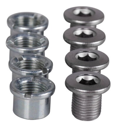 SHIMANO Bolt + nut for chainring FC-M540 M8x8.5mm