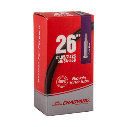 CHAOYANG Tube 26x1.95/2.125 FV48 (50/54-559)