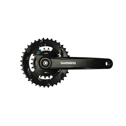 SHIMANO Crankset Altus FC-M315 175mm 36/22 teeth 7/8-speed black without cover for square taper