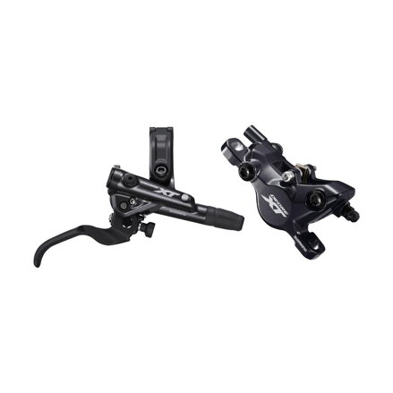 SHIMANO Brake hydr. XT I-M8100 rear black Post Mount 1700mm hose + pads G05A