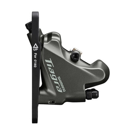 SHIMANO Brake caliper Tiagra BR-R4770 hydraulic front Flat Mount+pads L05A