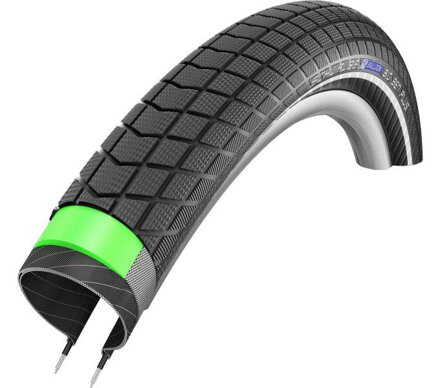 SCHWALBE Tire BIG BEN PLUS (55-622) 28x2.15 Performance 67EPI GreenGuard 1025g Black reflex