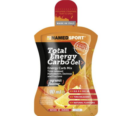 NAMEDSPORT Gel TOTAL ENERGY CARBO citrus 40ml