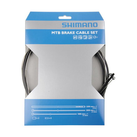 Shimano MTB brake cable complete black