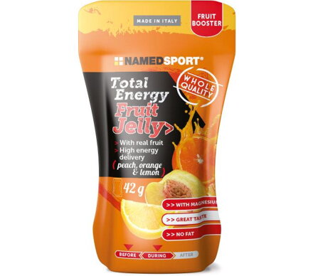 NAMEDSPORT Jelly TOTAL ENERGY FRUIT peach, orange, lemon 42g