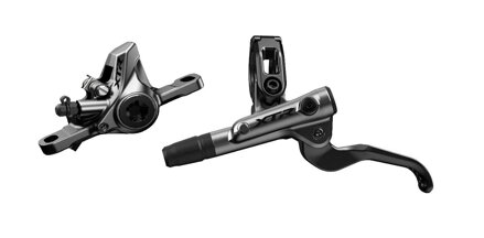 SHIMANO Brake hydr. XTR I-M9100 front Post Mount 1000mm hose + pads K05Ti