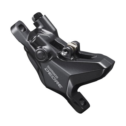 SHIMANO Brake caliper. Deore BR-M6100 hydraulic Post Mount+pads G05S